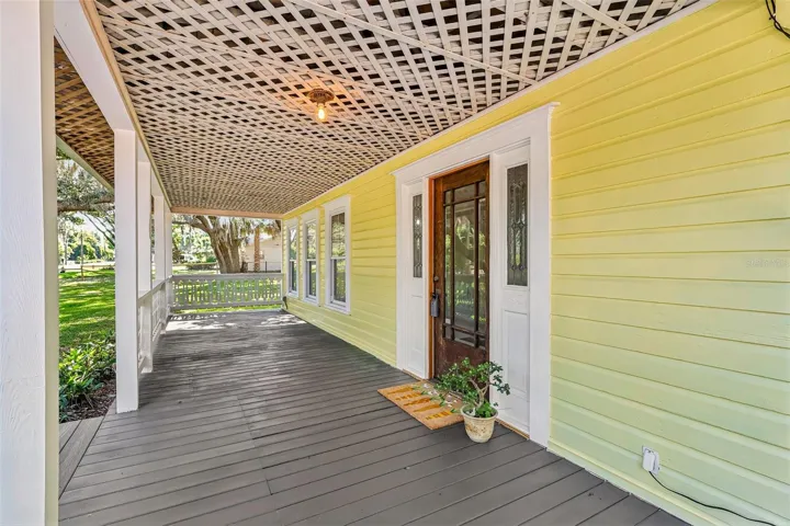 Old Florida Country Front Porch