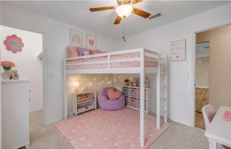 Virtually Staged guest room