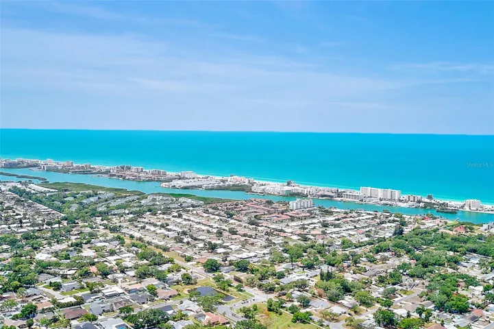 Ariel View to Beach