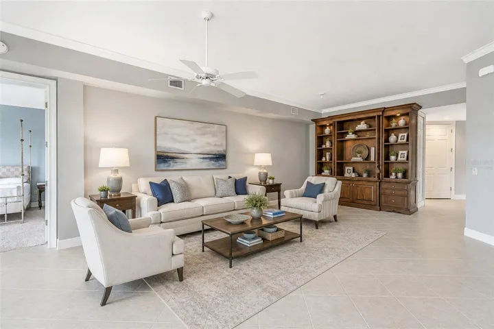 Living Room - Virtually Staged