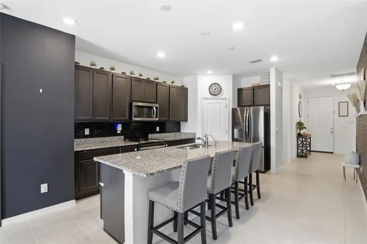 Kitchen with Stainless Steel Appliances