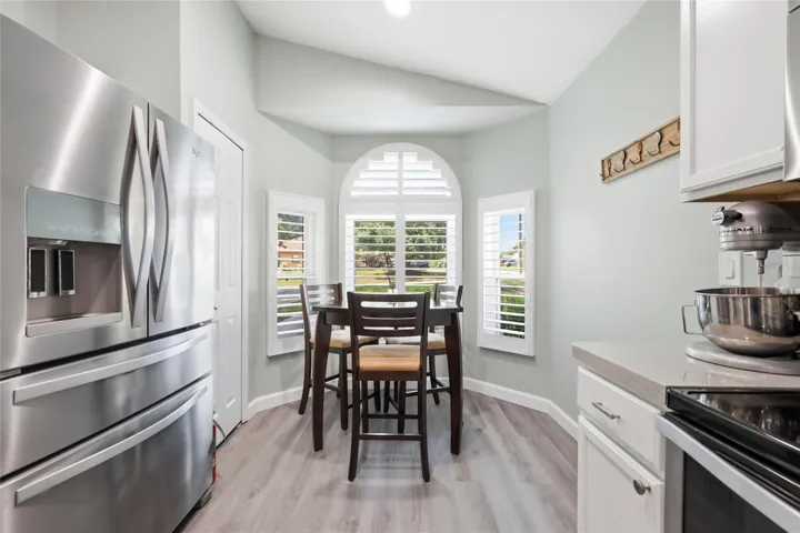 Breakfast Nook by the Kitchen