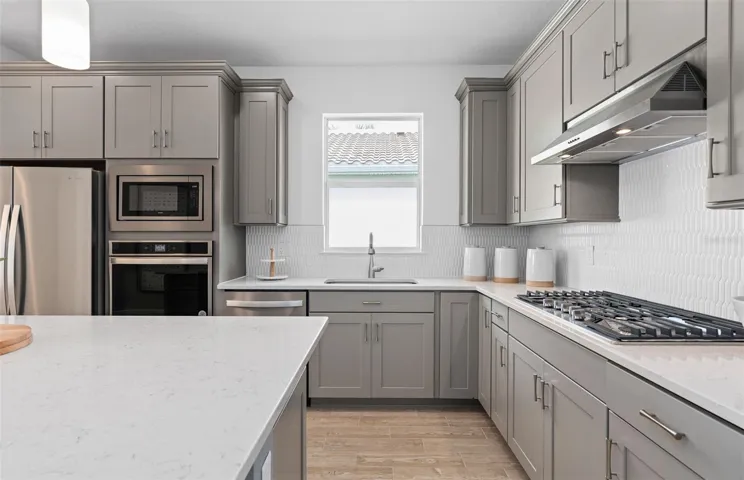 Model Home Design Only. Pictures and furnishings are for illustrative purposes only. Elevations, colors and options may vary. Furniture is for model home staging only.