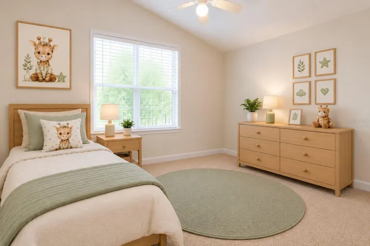 Bedroom 3 Virtually Staged