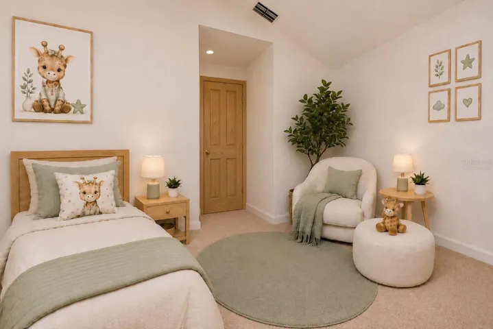 Bedroom 3 Virtually Staged