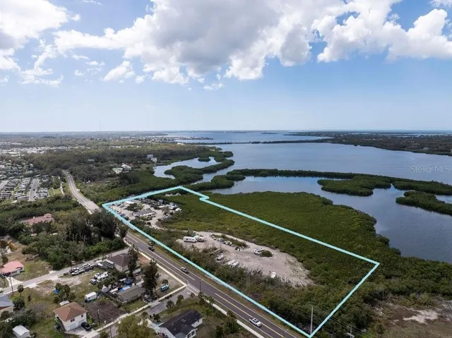 10.32 Acres submerged land is owned