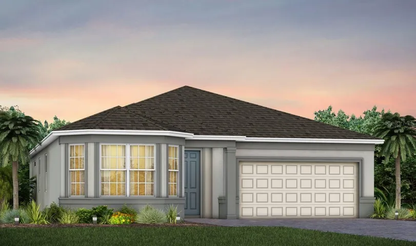 Exterior Design. Artistic rendering for this new construction home. Pictures are for illustrative purposes only. Elevations, colors and options may vary.