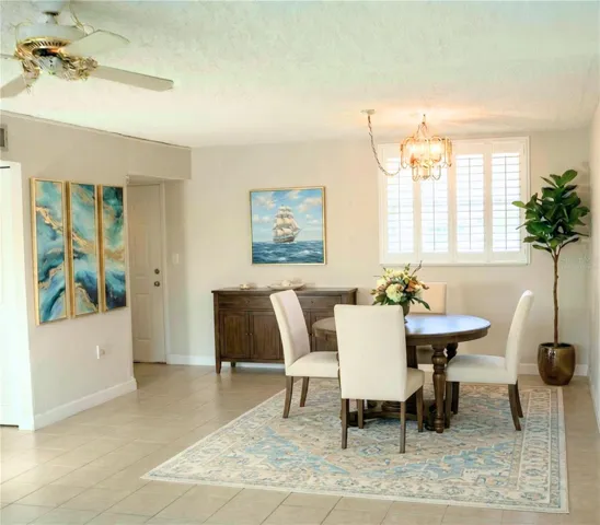 Virtually Staged Dining Room