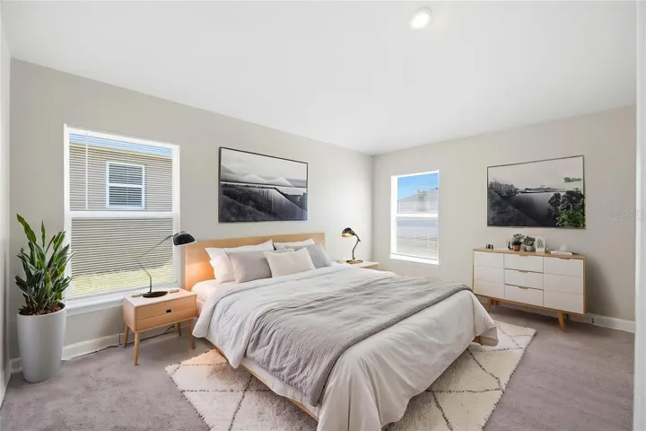 Primary Bedroom (Virtually Staged)