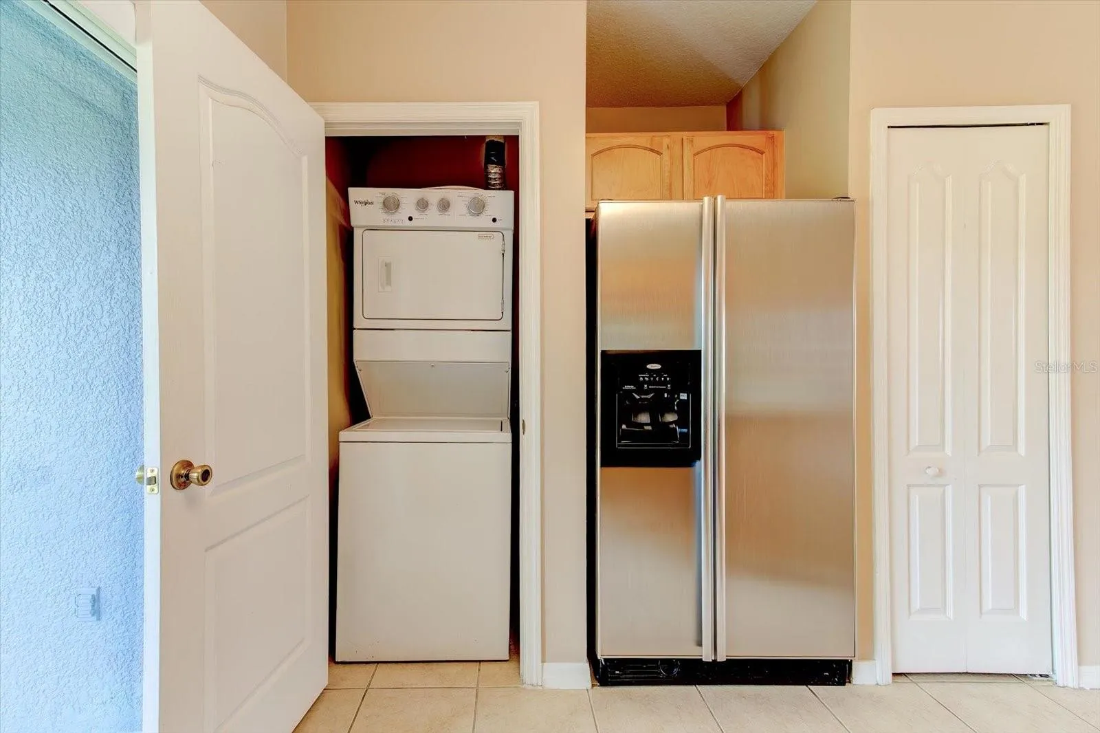 Kitchen Pantry plus Laundry closets