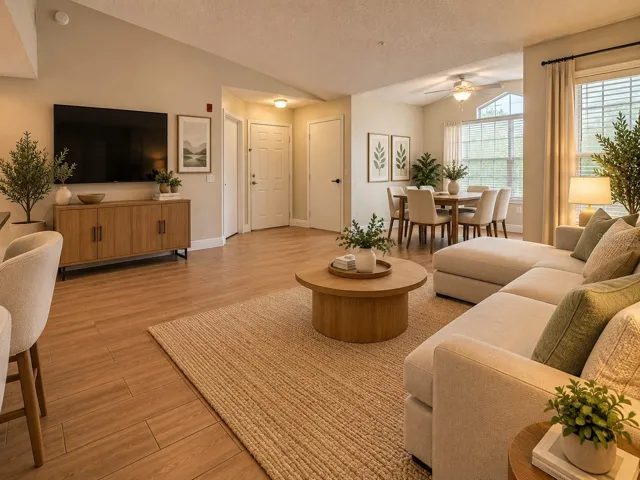 VIRTUALLY STAGED / AI-GENERATED. Furniture and décor are for visualization purposes only and are not included. See original photos for actual condition.