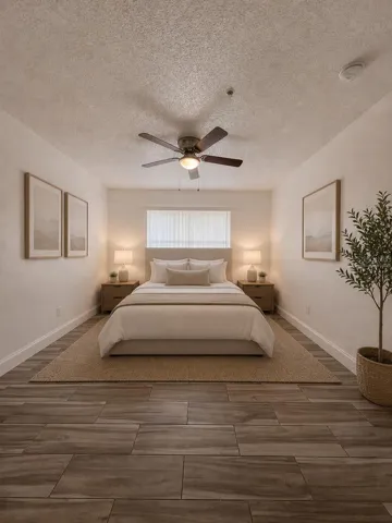 The  photos have been virtually staged and/or digitally enhanced using AI for marketing purposes only. Furniture, décor, and other staged items shown in the images are not included with the sale or lease of the property.