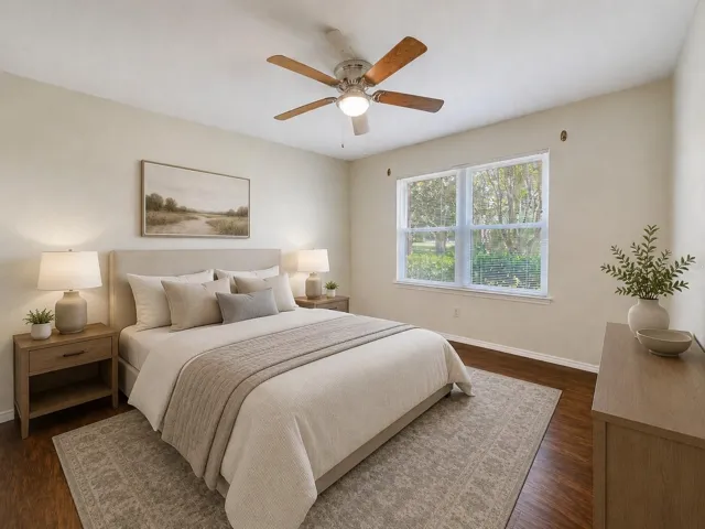 Bedroom-virtual staging