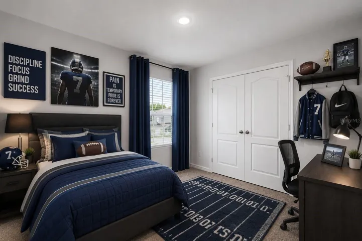 Potential second bedroom design