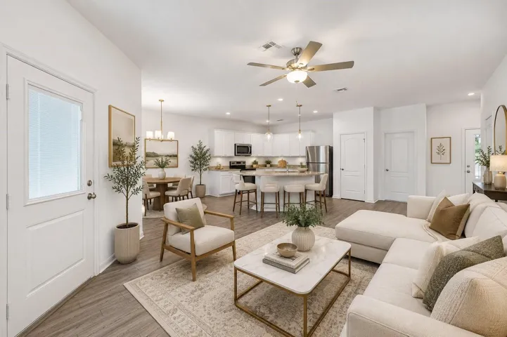 Potential living space design