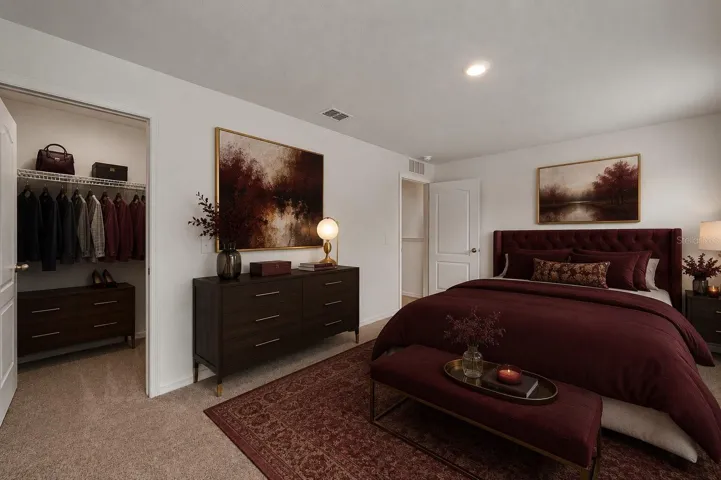 Potential primary bedroom design