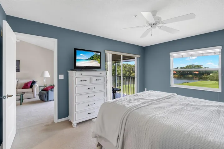 incredible, sprawling view from your primary bedroom