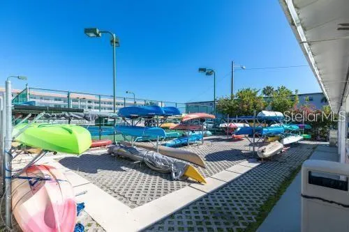 kayak storage
