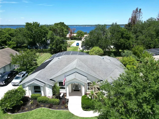 Aerial of the front of the Home