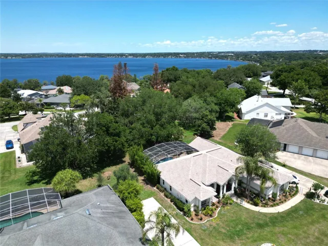 Aerial looking West
