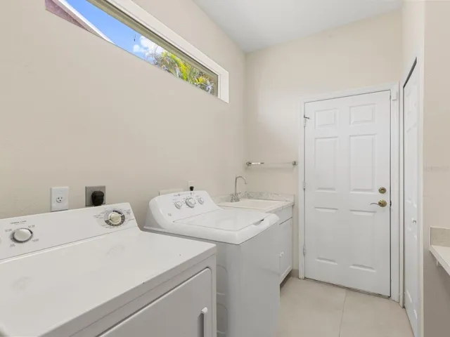 Laundry Room- Utility Sink & Storage Closet
