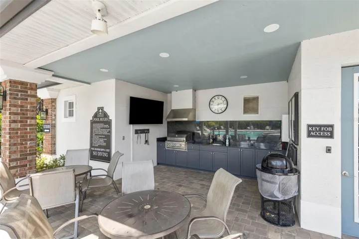 Pool One-Outdoor Kitchen