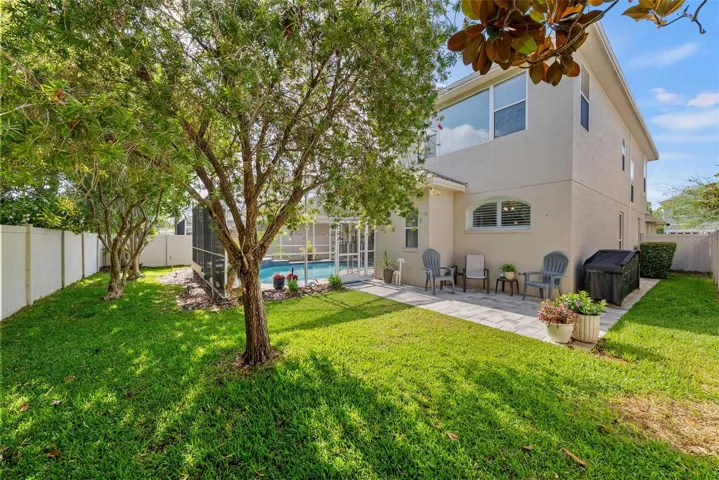 Fully fenced yard.