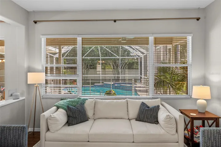 Two living rooms perfect for multi-generational living.