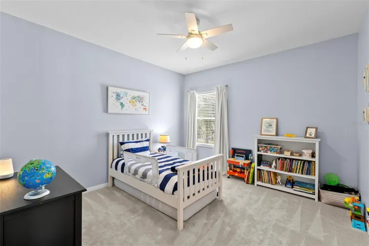 Bedroom 2 located upstairs.