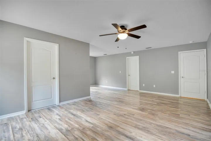 First floor primary bathroom