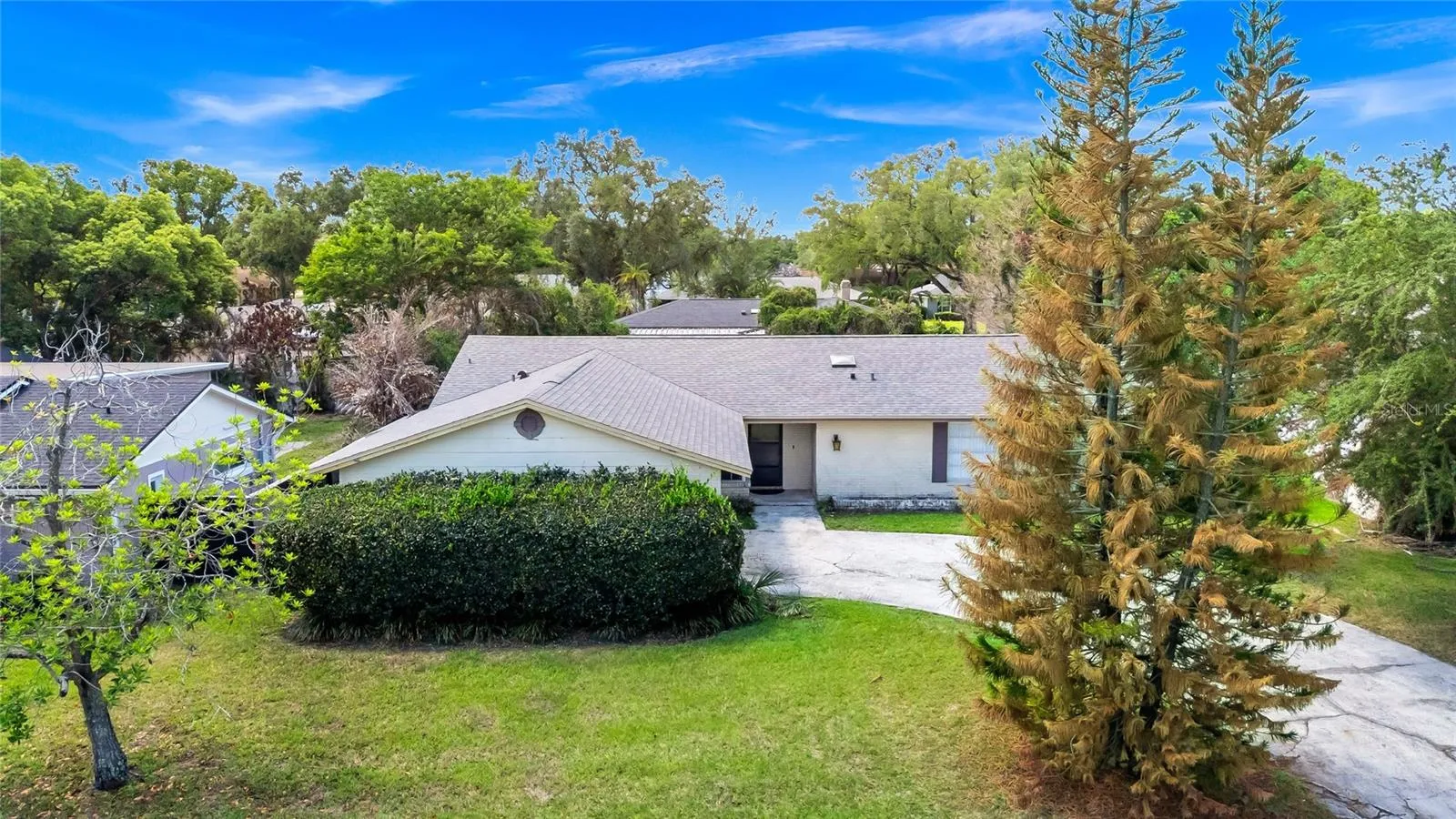 Aerial - Front of Home