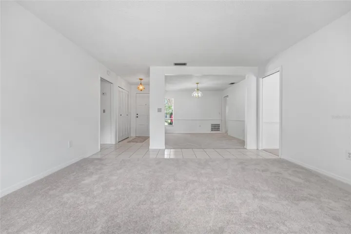 Living Room and Dining Room