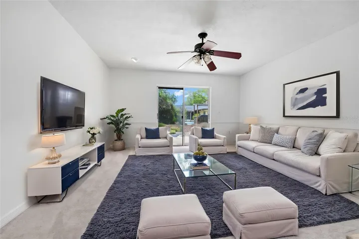Virtually Staged-Family Room