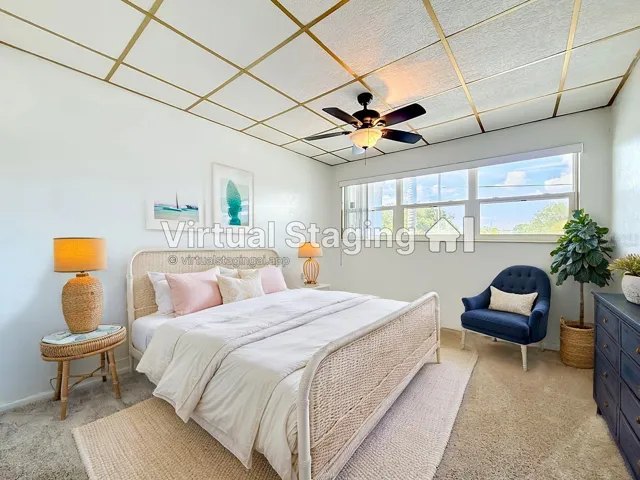 Bedroom 2 Virtually Staged
