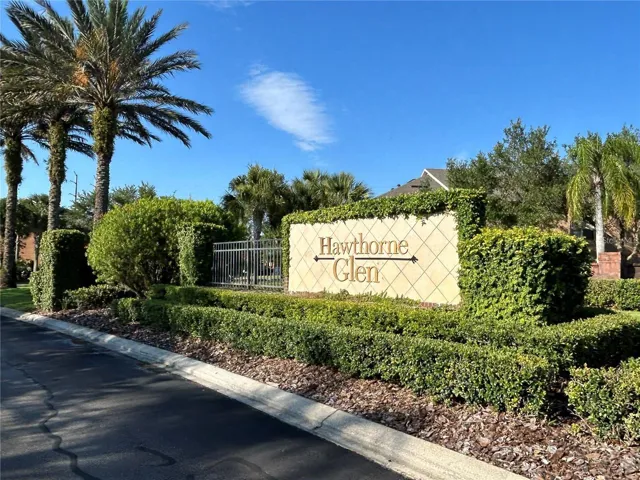 Neighborhood entrance.