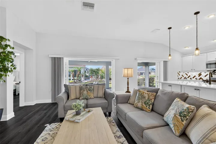 Living Room and Kitchen