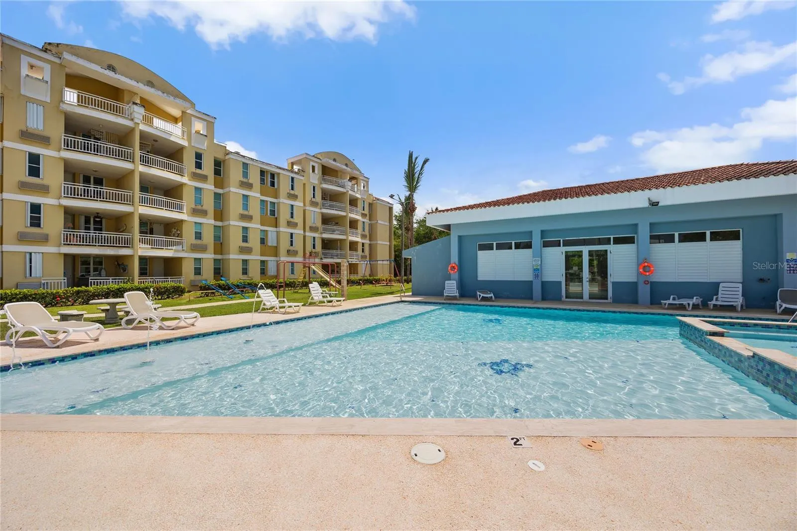 Resort-style community pool