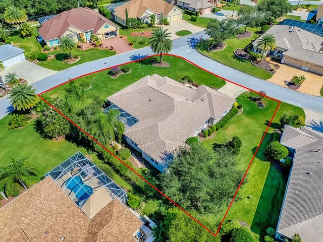 OVERSIZED CORNER LOT WITH PLENTY OF ROOM BEHIND OR ON THE SIDE OF THE HOME FOR A POOL.