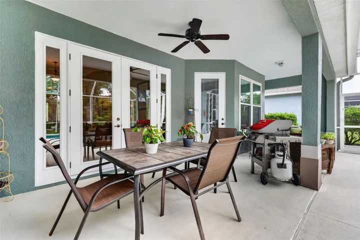 Covered lanai
