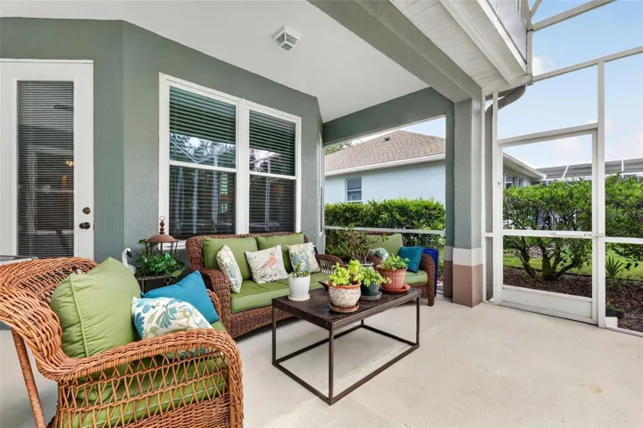 Covered lanai