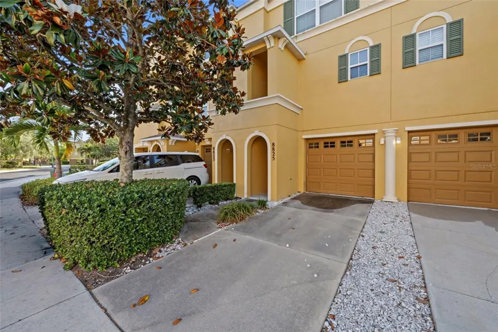 Driveway with Garage