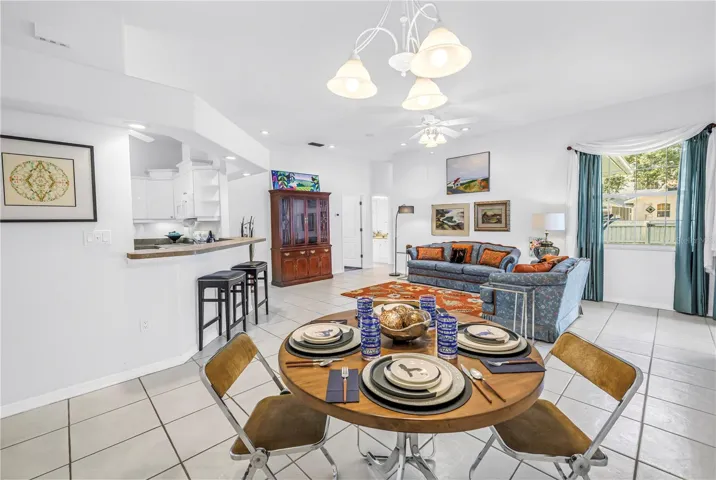 Separate Dining Area