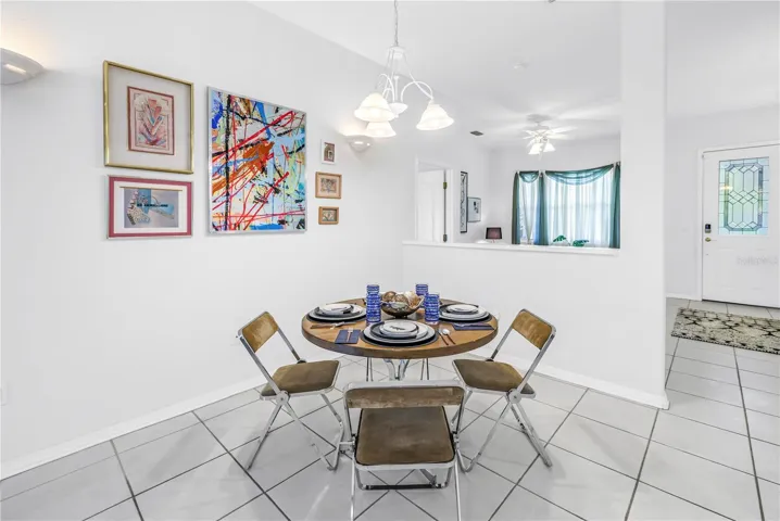 Separate Dining Area