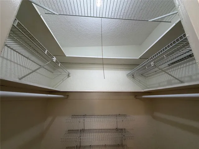 Primary closet