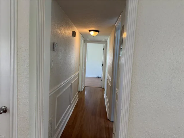 Hallway to 3 bedrooms