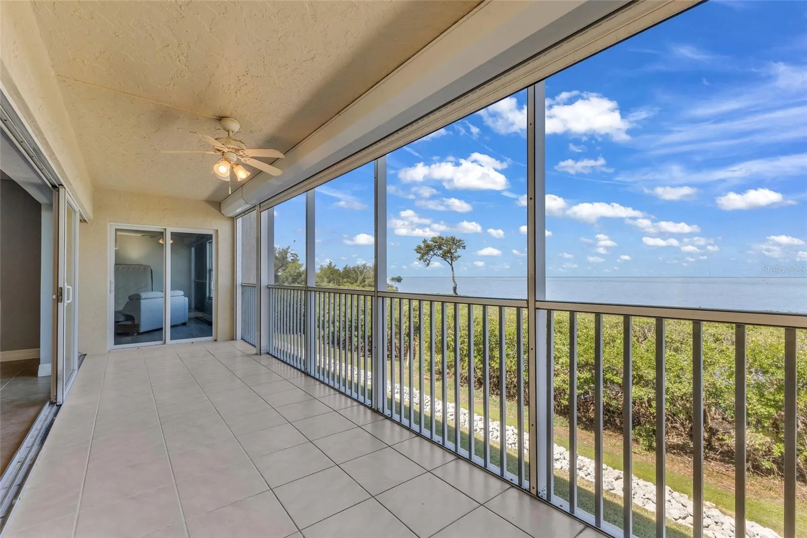 Lanai overlooking Charlotte Harbor