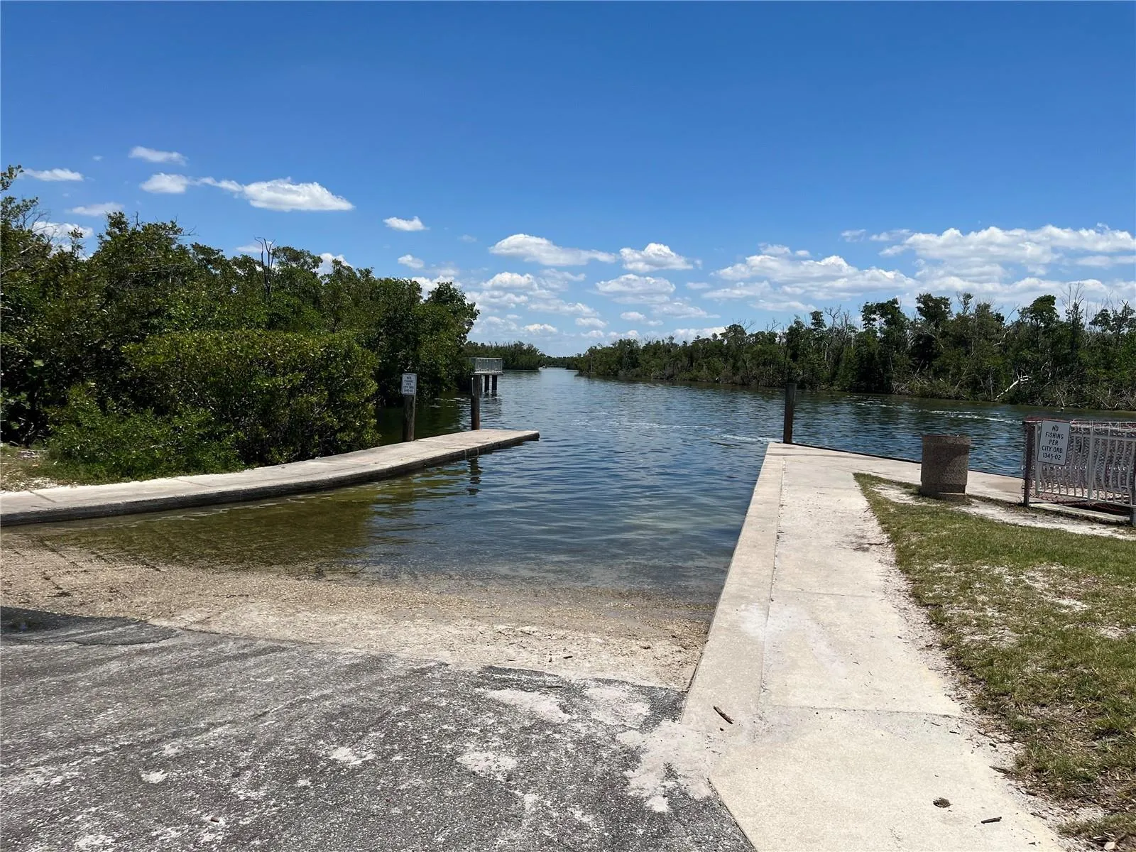 Ponce De Leon Park boat ramp. Just one mile from Points West Condos