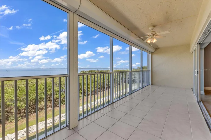 Lanai overlooking Charlotte Harbor
