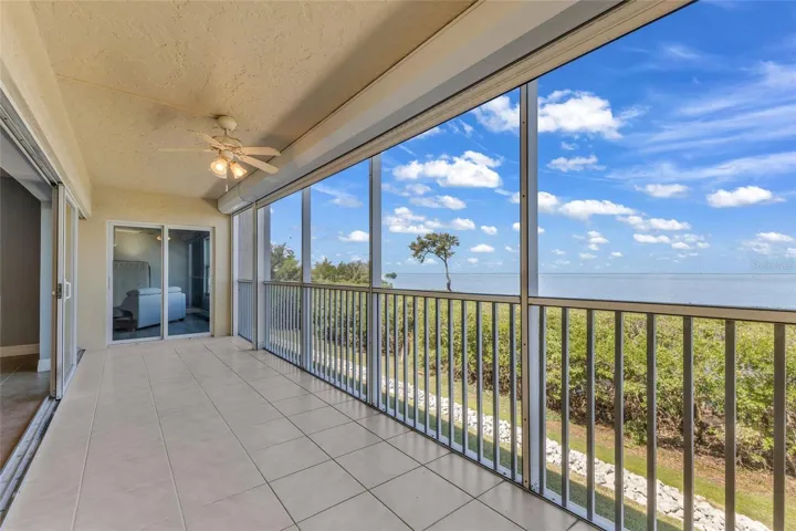 Lanai overlooking Charlotte Harbor