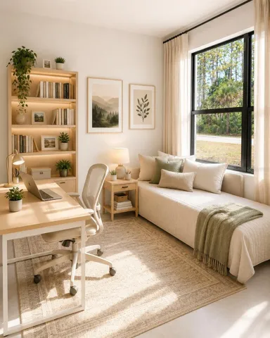 4th bed/ den